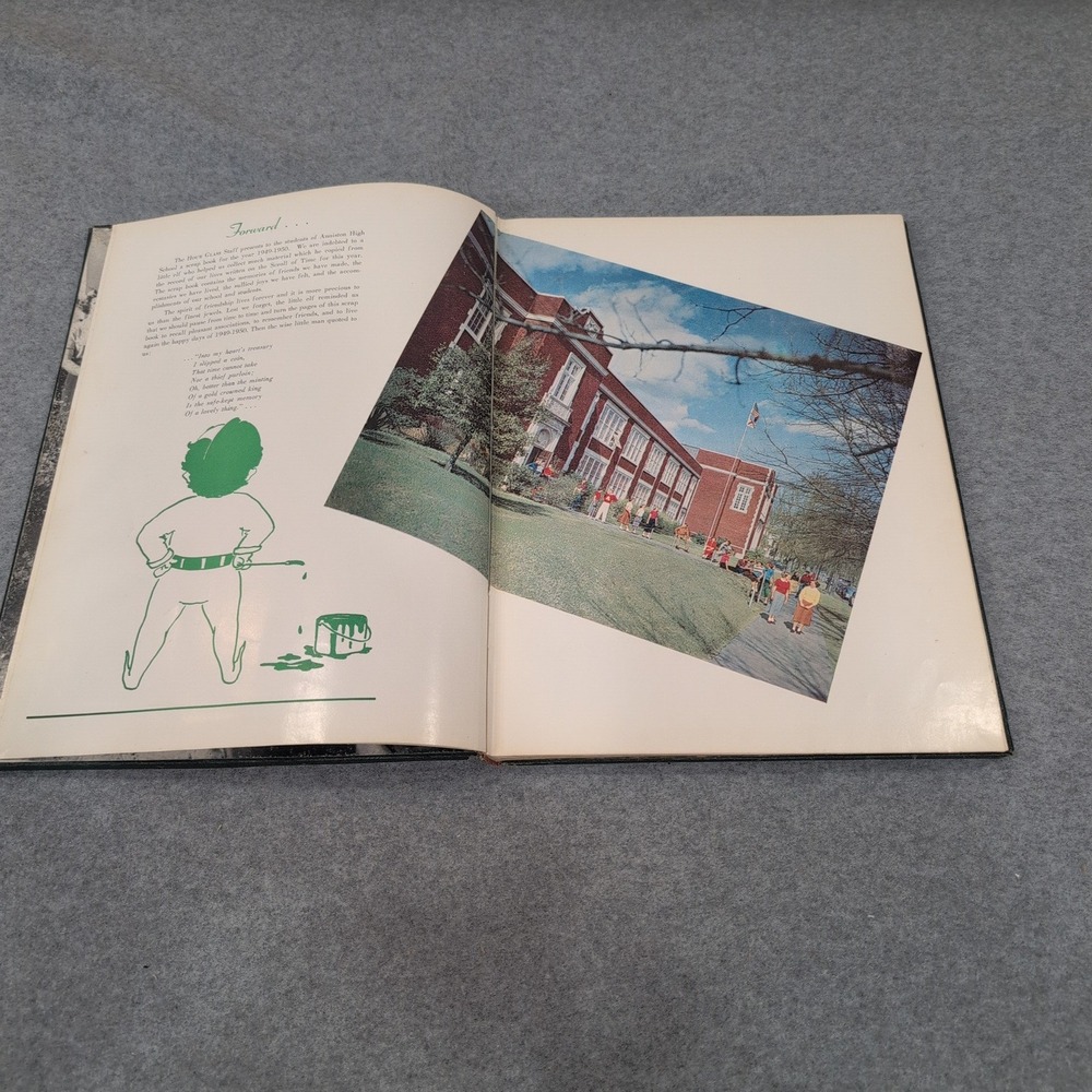 1950 The Hour Glass Anniston High School Yearbook Alabama Bulldogs Vol 31 - Picture 5 of 6